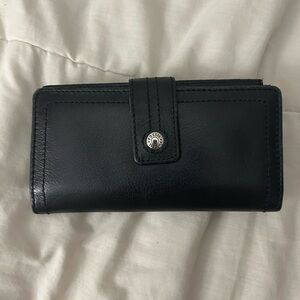 Fossil Leather Snap Wallet